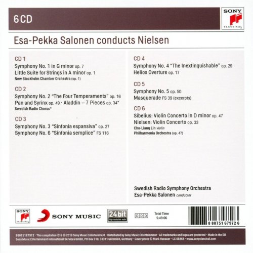 Esa-Pekka Salonen - Esa-Pekka Salonen Conducts Nielsen (2016)