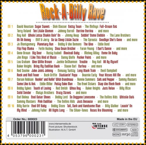 Rock-A-Billy Rave, Vol. 1-10 (2012)