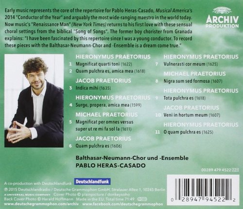 Heras-Casado, Balthasar-Neumann-Ensemble - Praetorius (2015) CD-Rip