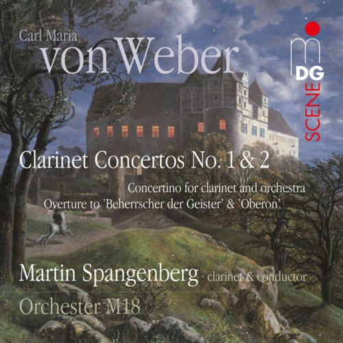 Martin Spangenberg, Orchester M18 - Weber: Clarinet Concertos Nos. 1 & 2 (2012)