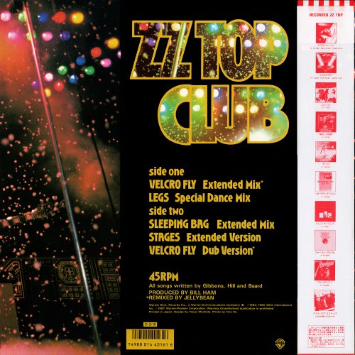 ZZ Top - ZZ Top Club (Japan Mini-LP) (1988)