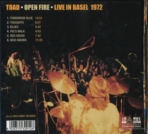 Toad - Open Fire - Live in Basel 1972 (2005)