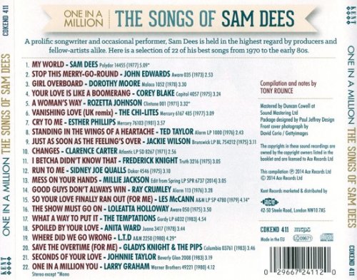 Various Artist - One In A Million (The Songs Of Sam Dees) (2014)