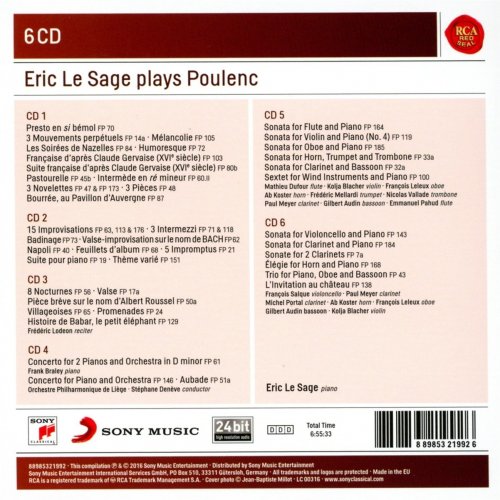 Eric Le Sage - Eric Le Sage plays Francis Poulenc (2016)