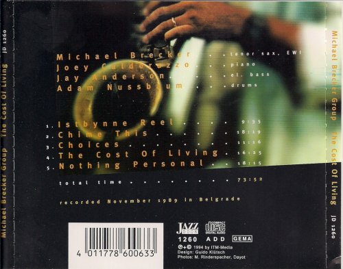 Michael Brecker Group - The Cost of Living (1994)