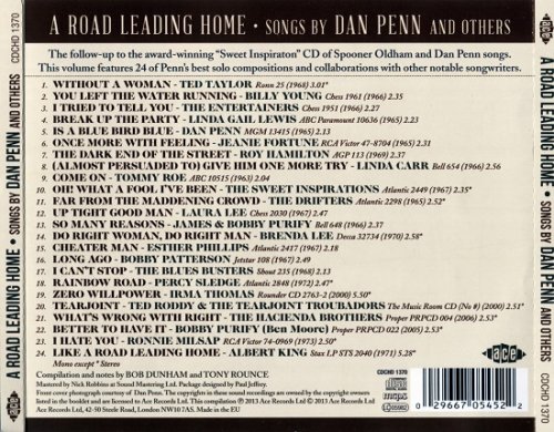 Various Artist - Dan Penn - A Road Leading Home (Songs By Dan Penn) (2013)