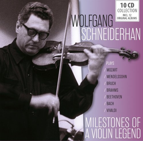 Wolfgang Schneiderhan - Milestones of a Violin Legend: Wolfgang Schneiderhan, Vol. 1-10 (2019)