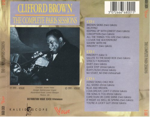 Clifford Brown - The Complete Paris Sessions (1991, 3CD)