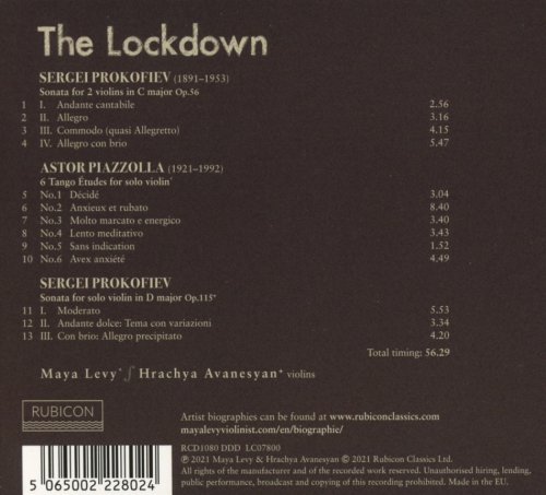 Hrachya Avanesyan & Maya Levy - The Lockdown (2021) [Hi-Res]