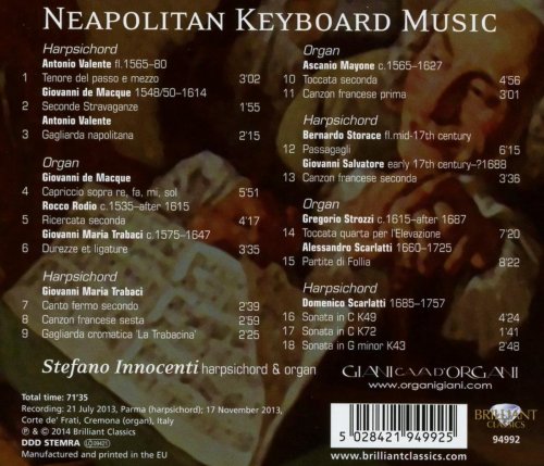 Stefano Innocenti - Neapolitan Keyboard Music (2014)