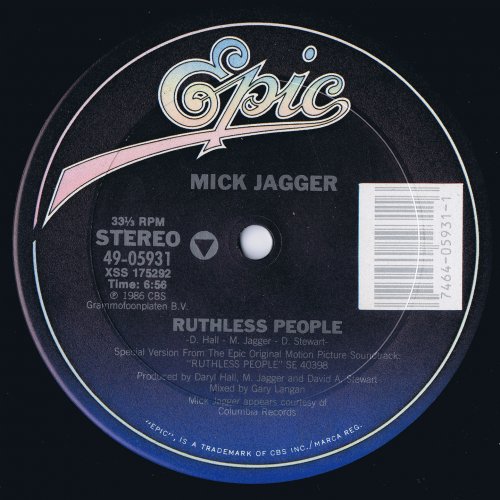 Mick Jagger - Ruthless People (US 12") (1986)