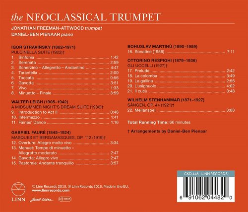 Jonathan Freeman-Attwood and Daniel-Ben Pienaar - The Neoclassical Trumpet (2015) [Hi-Res]