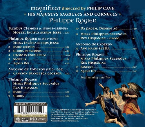 Magnificat, Philip Cave and His Majestys Sagbutts and Cornetts - Rogier: Music from the Missae Sex (2011) [Hi-Res]