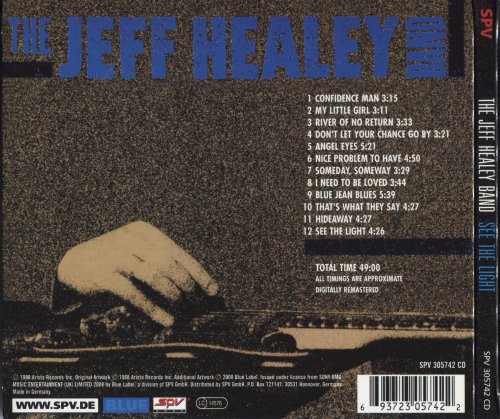 The Jeff Healey Band - See The Light (1988)