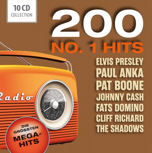 200 No.1 Hits, Vol. 1-10 (2017)