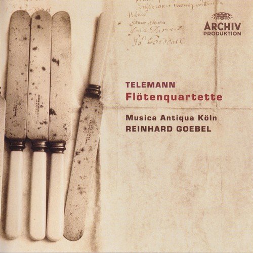 Musica Antiqua Koln, Reinhard Goebel - Telemann: Flotenquartette (2005) CD-Rip