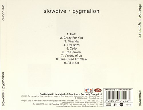 Slowdive - Pygmalion (1995 Remasrer) (2005) CD-Rip