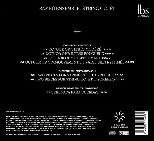 Bambú Ensemble - Enescu, Shostakovich & Campos: String Octets (2021) [Hi-Res]