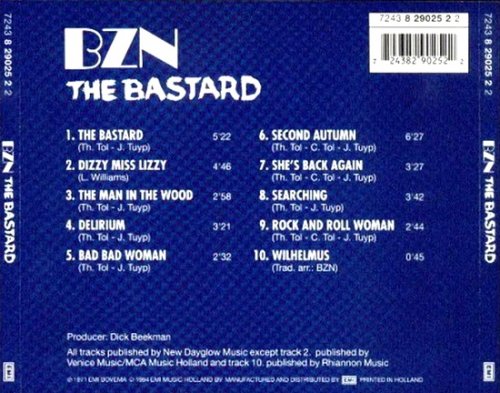 BZN - The Bastard (Reissue) (1971/1994)