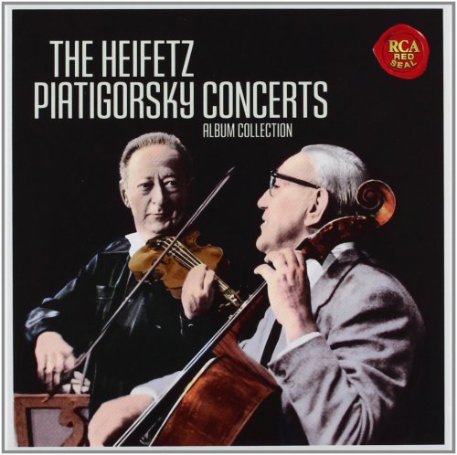 Jascha Heifetz, Gregor Piatigorsky - The Heifetz-Piatigorsky Concerts Album Collection (2013) [21CD Box Set]