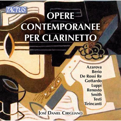 José Daniel Cirigliano - Contemporary Clarinet Works (2014)