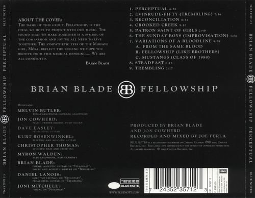 Brian Blade Fellowship - Perceptual (2000) 320 kbps+CD Rip