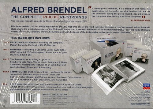 Alfred Brendel - The Complete Philips Recordings (2016) [114CD Box Set]