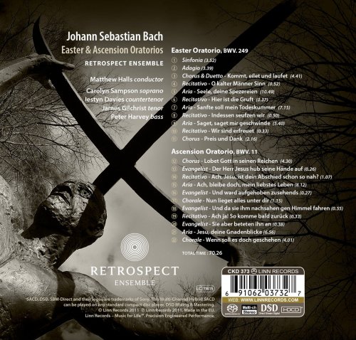 Matthew Halls and Retrospect Ensemble - J.S. Bach: Easter & Ascension Oratorios (2011) [Hi-Res]