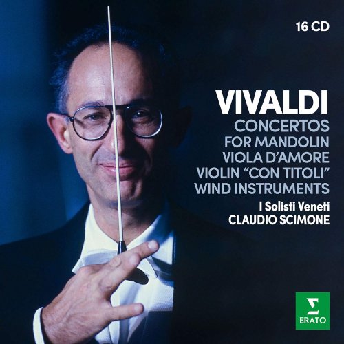 Claudio Scimone - Vivaldi: Concertos for Wind Instruments (2019) [16CD Box Set]
