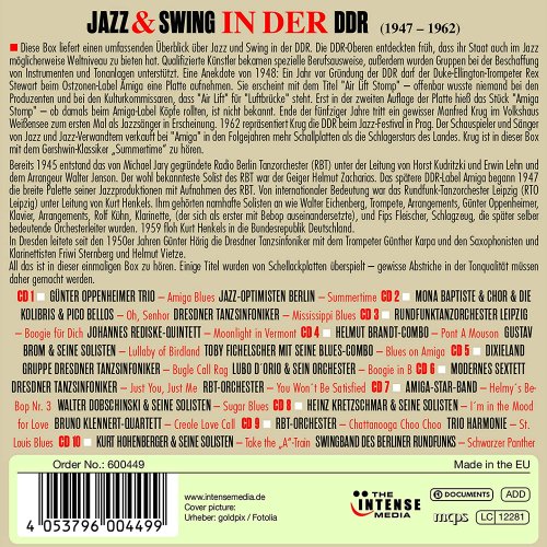 Swing & Jazz in der DDR, Vol. 1-10 (2018)