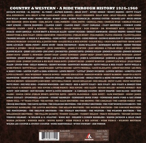 The History of Country & Western, A Ride Through History 1924-1960, Vol. 1-40 (2011)