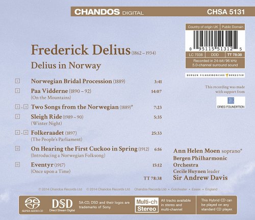 Andrew Davis - Delius in Norway (2014)