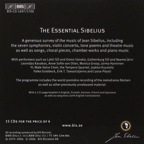 The Essential SIBELIUS [15CD] (2006)