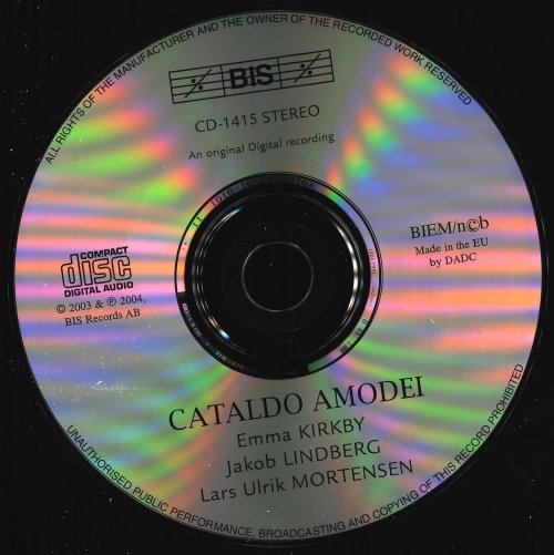 Emma Kirkby, Jakob Lindberg, Lars Ulrik Mortensen - Amodei : Cantatas / Zamboni: Sonata for archlute / Storace: Passagagli (2004)