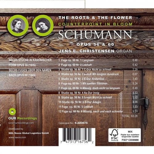 Jens E. Christensen - Schumann: The Roots & the Flower: Counterpoint in Bloom (2021) [Hi-Res]