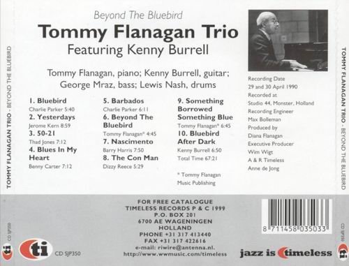 Tommy Flanagan Trio Featuring Kenny Burrell - Beyond The Bluebird (1991)