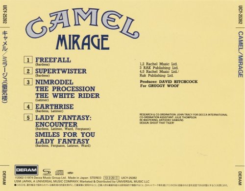 Camel - Mirage (Reissue, Remastered, SHM-CD) (1974/2013)