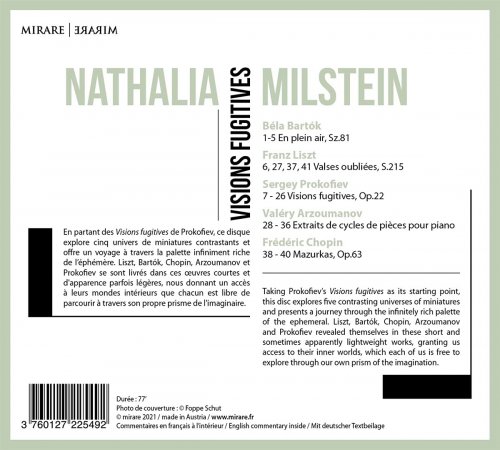 Nathalia Milstein - Visions fugitives (2021) [Hi-Res]