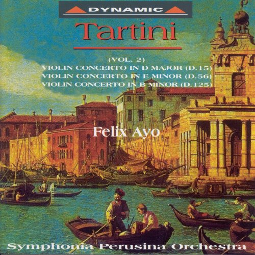 Felix Ayo - Tartini: Violin concertos. Vol. 1–3  (1993-1996)