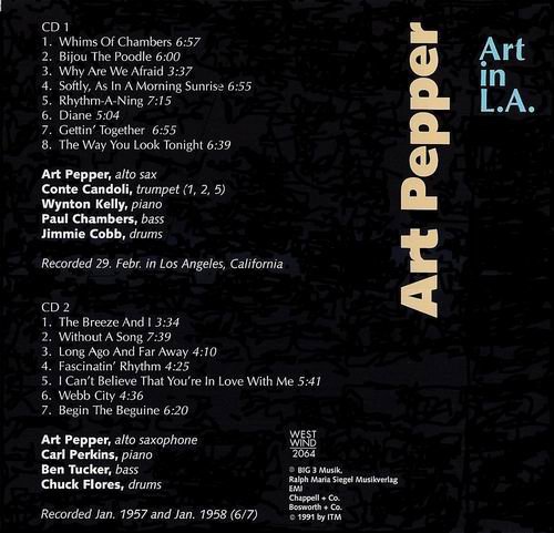 Art Pepper - Art in L.A (1991)