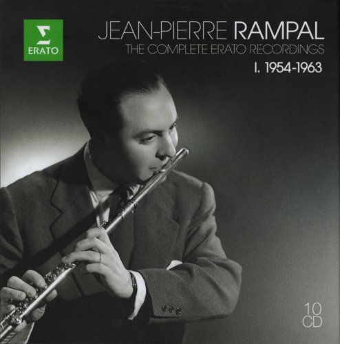 Jean-Pierre Rampal - Complete Erato Recordings Vol. 1 1954-1963 (2015) [10CD Box Set]