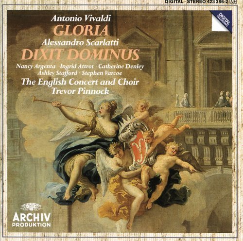 Nancy Argenta, The English Concert, Trevor Pinnock - Vivaldi: Gloria, Alessandro Scarlatti: Dixit Dominus (1988)
