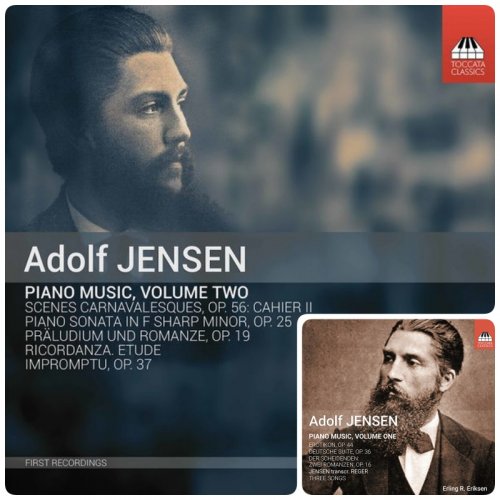 Erling Ragnar Eriksen - Jensen: Piano Music, Vol. 1, 2 (2015-2021) [Hi-Res]