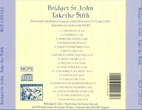Bridget St. John - Take The 5ifth (1995)