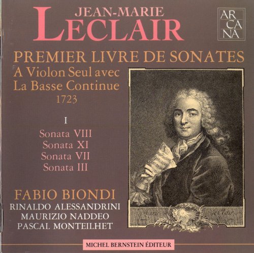 Fabio Biondi - Leclair: Premier Livre de Sonates (1992)