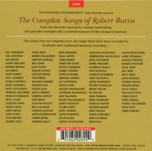 Burns: The Complete Songs, Vol. 1-12 (1998-2015)