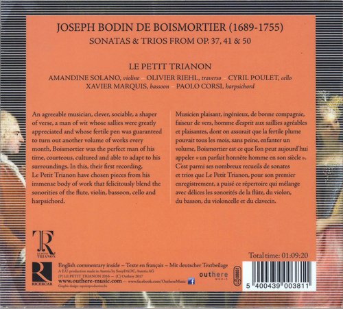 Le Petit Trianon - Boismortier: Sonatas & Trios (2017) CD-Rip