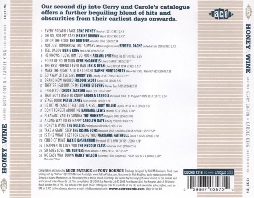 Various Artist - Honey and Wine: Another Gerry Goffin and Carole King Song Collection (2009)