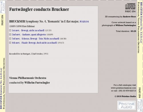 Wiener Philharmoniker, Wilhelm Furtwangler - Bruckner: Symphonie Nr.4 »Romantische (2010)