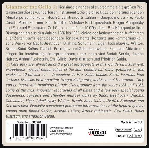 Giants of the Cello, Vol. 1-10 (2014)